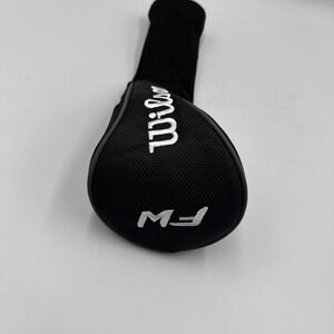 Wilson Fairway Wood Golf Club Headcover Black